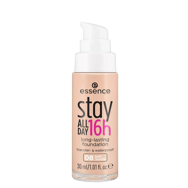 Essence Stay All Day 16H Long-Lasting Foundation długotrwały podkład do twarzy