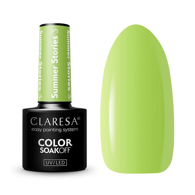 Claresa Color Soak Off UV/LED Summer Stories lakier hybrydowy 5g