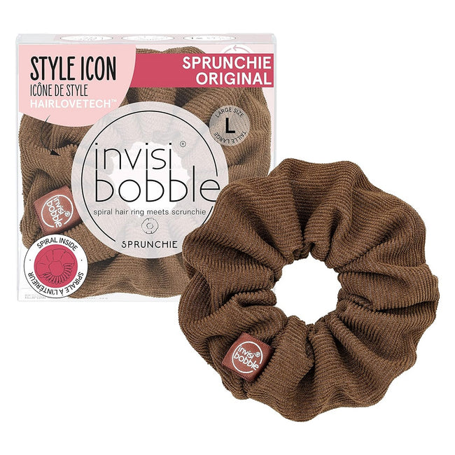 Invisibobble Sprunchie Large sztruksowa gumka do włosów Woke Up Like This