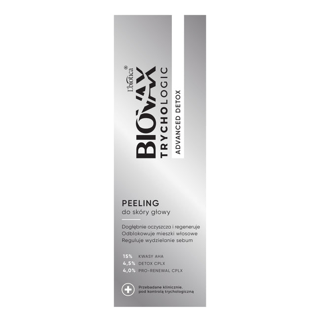 BIOVAX Trychologic Advanced Detox peeling do skóry głowy 50ml