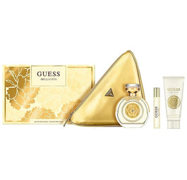 Guess Bella Vita zestaw woda perfumowana spray 100ml + balsam do ciała 100ml + woda perfumowana spray 15ml + kosmetyczka