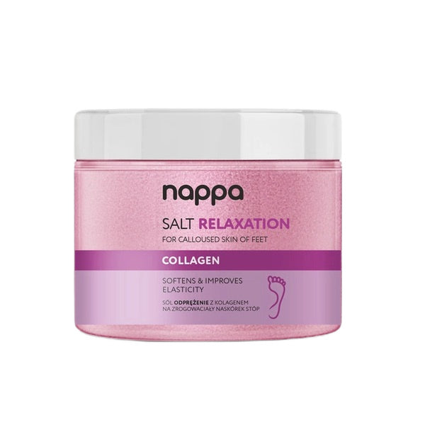 Silcare Nappa lawendowa sól odprężenie na zrogowaciały naskórek stóp 400g