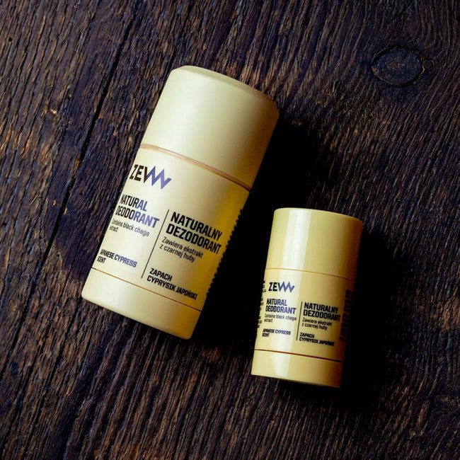 Zew For Men Naturalny dezodorant w sztyfcie cyprysik japoński i bergamotka 30g