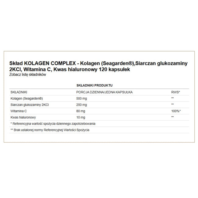 AltoPharma Kolagen Complex suplement diety 120 kapsułek