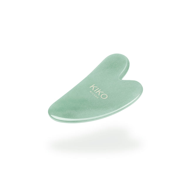 KIKO Milano Glowscalpt Guasha płytka gua sha z jadeitu do masażu twarzy
