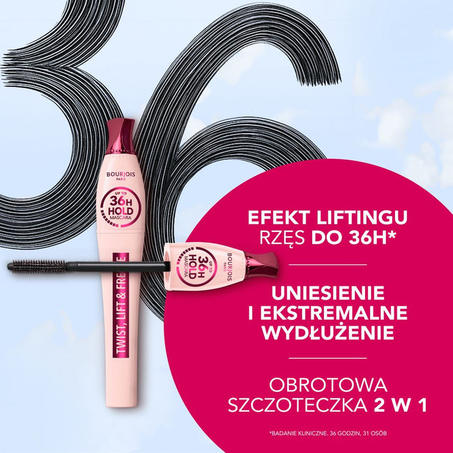 Bourjois Twist Lift & Freeze podkręcający tusz do rzęs