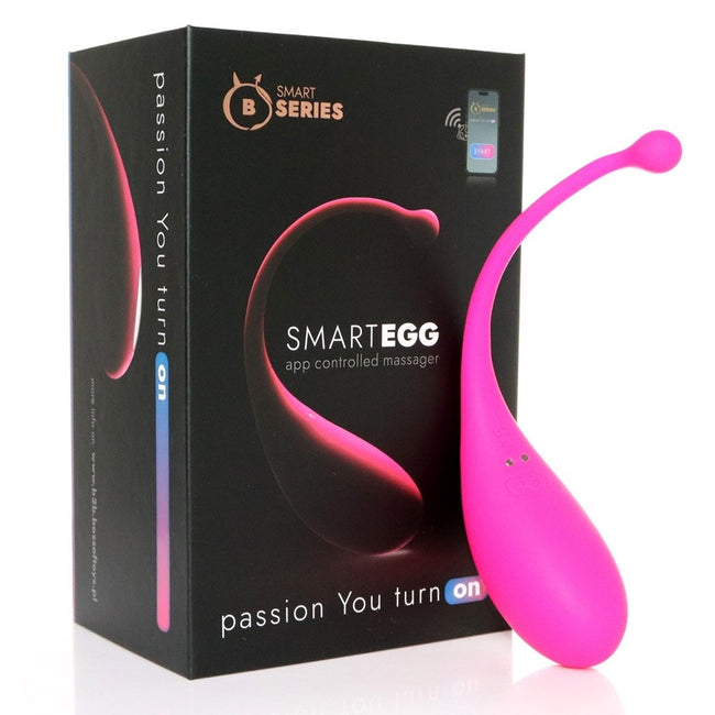 B-Series Smart Smart Egg App Controlled Massager wodoodporny bezprzewodowy masażer Pink