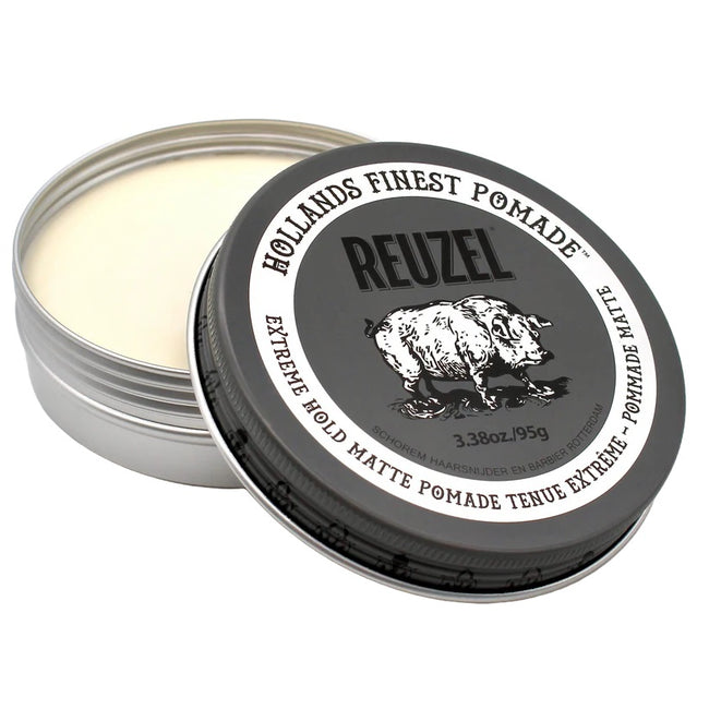 Reuzel Extreme Hold Matte Pomade matowa pomada mocno utrwalająca