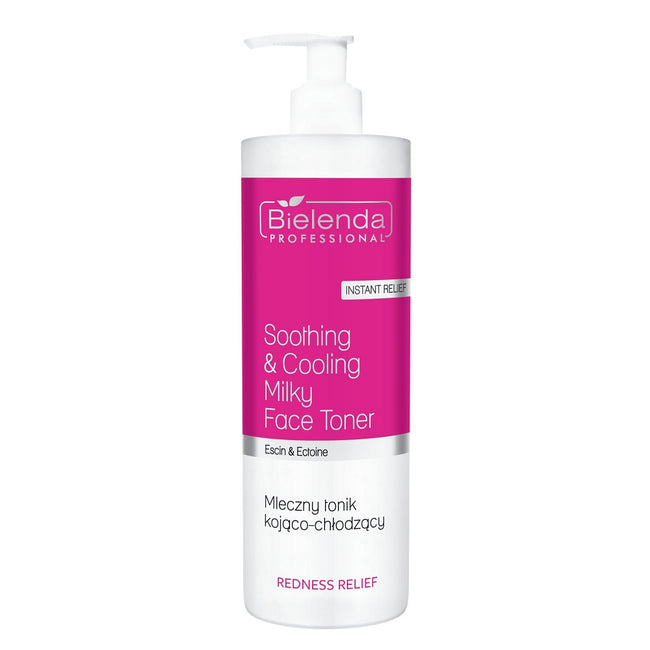 Bielenda Professional Redness Relief mleczny tonik kojąco-chłodzący 500ml