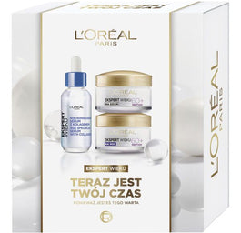 L'Oreal Paris Ekspert Wieku 60+ zestaw serum do twarzy 30ml + krem na dzień 50ml + krem na noc 50ml