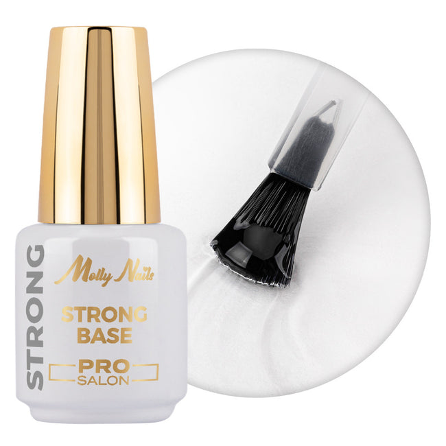 Molly Nails Strong Base Pro Salon baza hybrydowa 15g