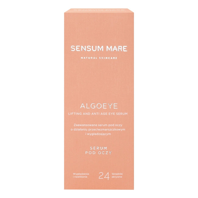 Sensum Mare Algoeye zaawansowane serum pod oczy o działaniu przeciwzmarszczkowym i wygładzającym 15ml