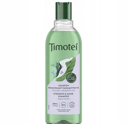 Timotei Wzmacniający i nadający połysk szampon do włosów matowych i słabych z ekstraktem z alpejskich ziół 400ml