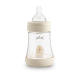Chicco Perfect5 butelka antykolkowa ze smoczkiem silikonowym przepływ wolny 0m+ Neutrala 150ml