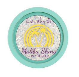 Lovely Malibu Shine glitterowy topper 2w