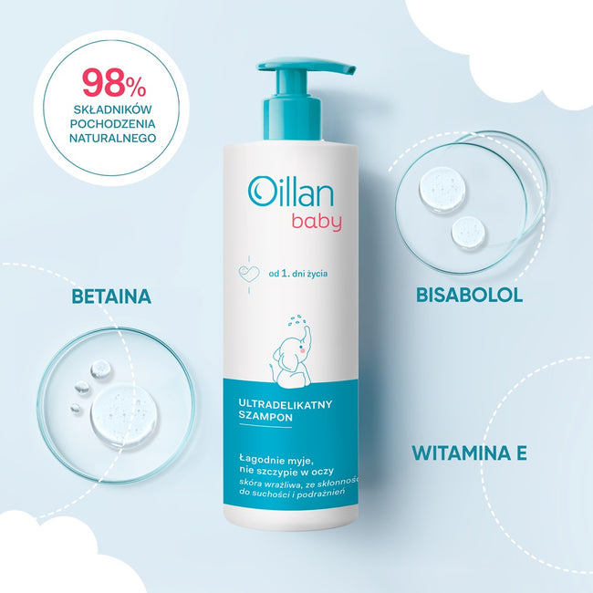 Oillan Baby ultradelikatny szampon 200ml