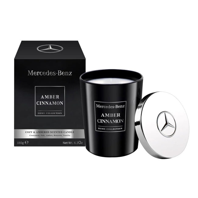 Mercedes-Benz Amber Cinnamon świeca zapachowa 180g