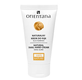 ORIENTANA Naturalny krem do rąk ze śluzem ślimaka 50ml