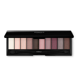 KIKO Milano Smart Eyeshadow Palette paleta 10 cieni do powiek z podwójnym aplikatorem