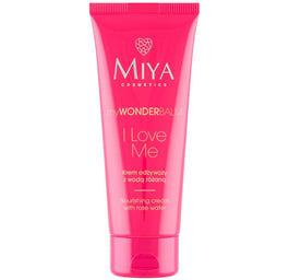 Miya Cosmetics myWONDERBALM I Love Me krem odżywczy z wodą różaną 75ml