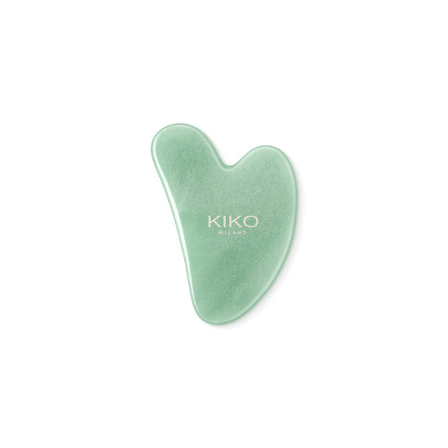 KIKO Milano Glowscalpt Guasha płytka gua sha z jadeitu do masażu twarzy