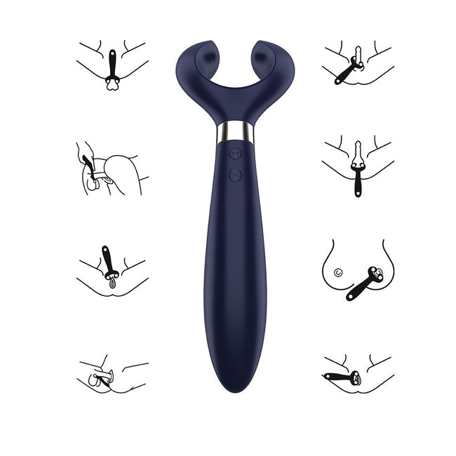 Satisfyer Endless Fun Multi Vibrator wibrator dla par Blue