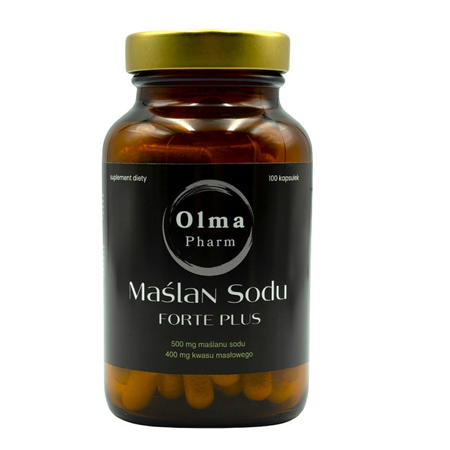 Olma Pharm Maślan Sodu Forte Plus suplement diety 100 kapsułek