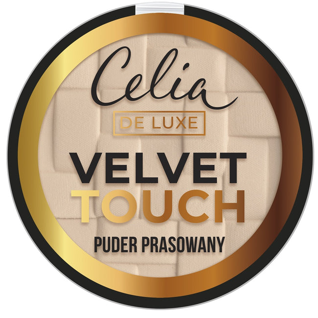 Celia De Luxe Velvet Touch puder prasowany