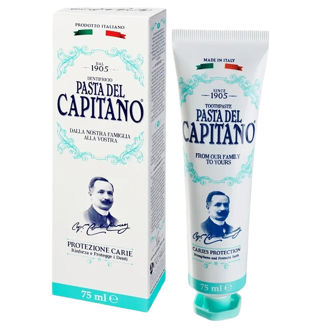 Pasta del Capitano Caries Protection pasta do zębów przeciw próchnicy 75ml