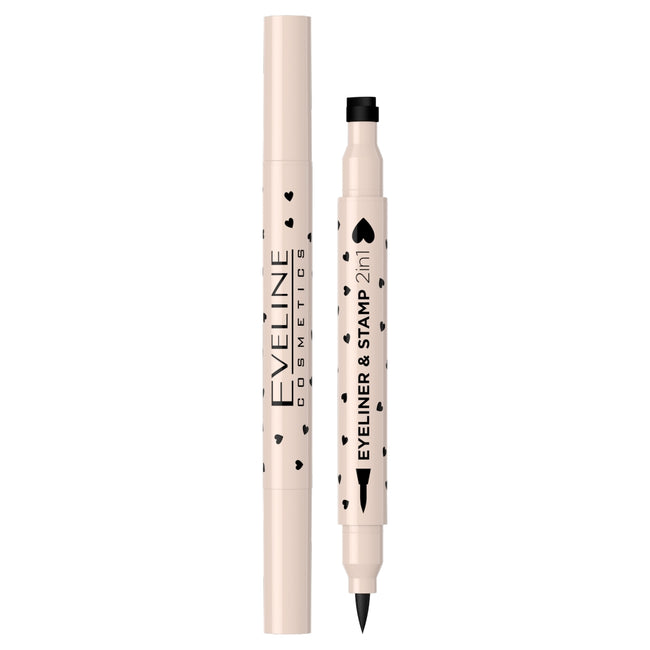 Eveline Cosmetics Eyeliner & Stamp 2in1 eyeliner ze stemplem