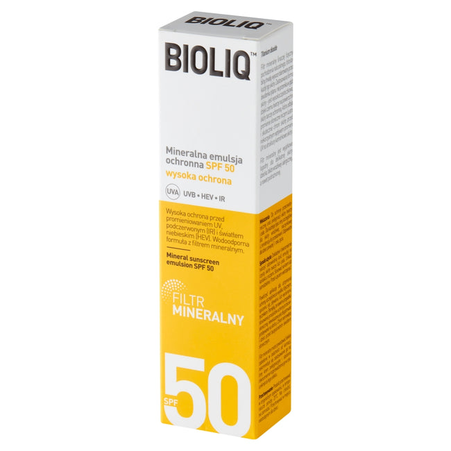 BIOLIQ Mineralna emulsja ochronna SPF50 30ml