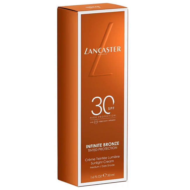 Lancaster Infinite Bronze Tinted Protection Sunlight Cream SPF30 tonujący krem przeciwsłoneczny 2 50ml