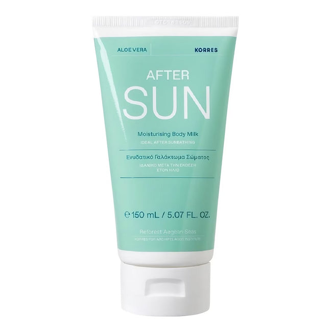 Korres Aloe Vera After Sun Moisturising Body Milk nawilżające mleczko po opalaniu z aloesem 150ml