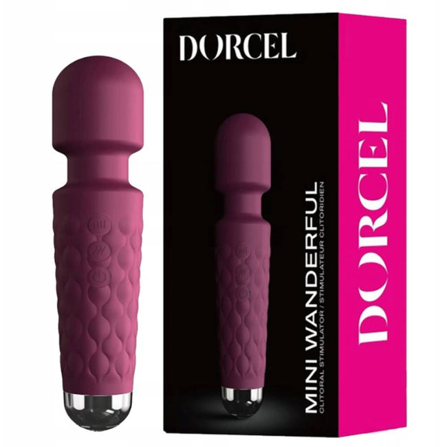 Marc Dorcel Mini Wanderful masażer wielofunkcyjny typu różdżka Plum