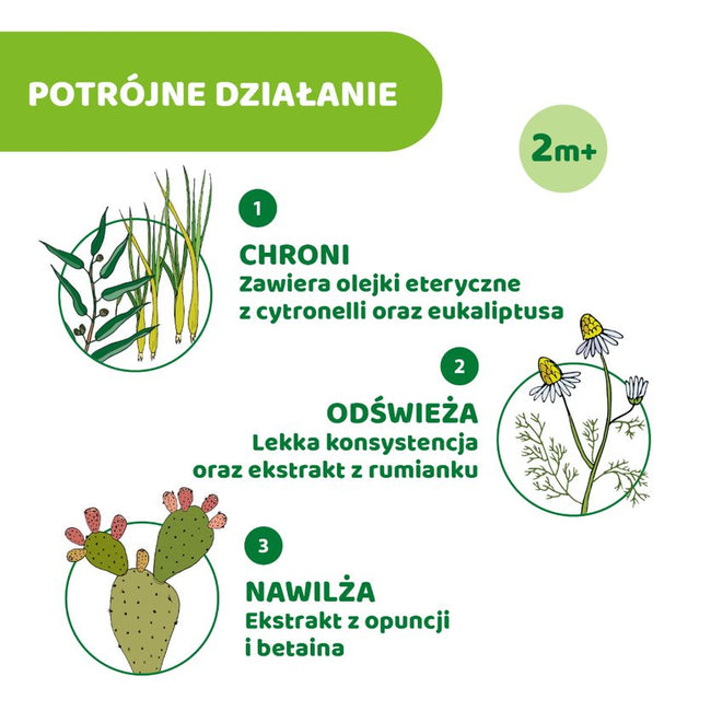 Chicco NaturalZ Roll On ochronny preparat przeciw komarom 60ml