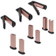 Camry Hair Styler zestaw do stylizacji włosów 5in1 1200W płytka falująca 3D + lokówka 32mm + lokówka 19mm + szczotka prostująca + płytki karbujące Zig-Zag