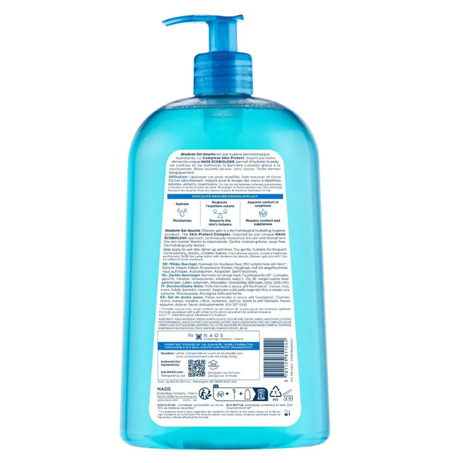 Bioderma Atoderm Gel Douche delikatny żel pod prysznic 1000ml