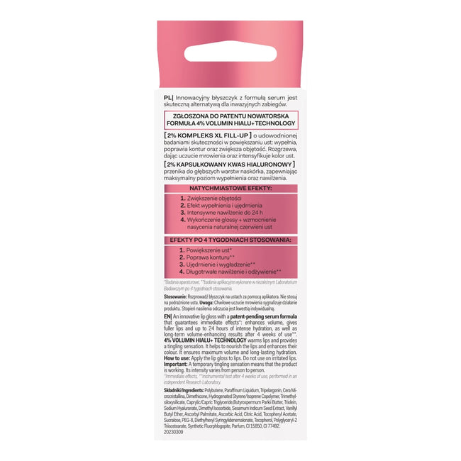 More4Care Lip Volume Filler błyszczyk-serum powiększający usta