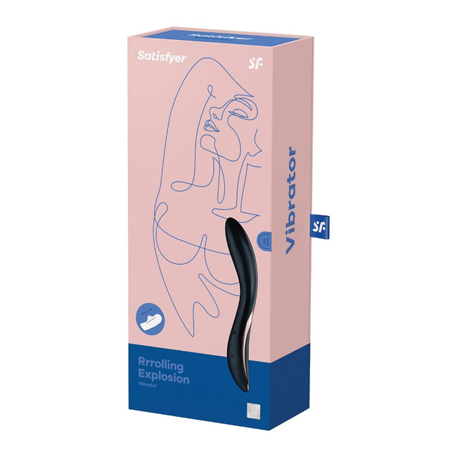 Satisfyer Rrrolling Explosion wibrator do stymulacji punktu G Black