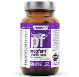 Pharmovit Pregfem płodność kobiet suplement diety 60 kapsułek