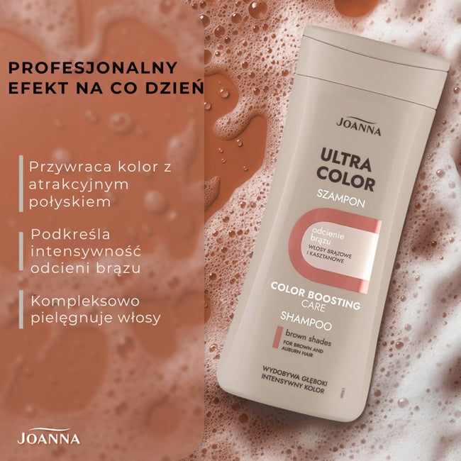 Joanna Ultra Color szampon odcienie brązu 200ml