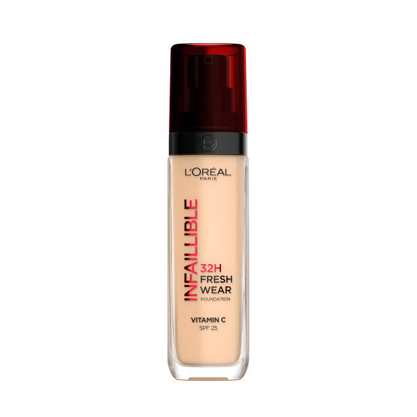 L'Oreal Paris Infaillible 32H Fresh Wear Foundation długotrwały podkład do twarzy 100 Linen 30ml