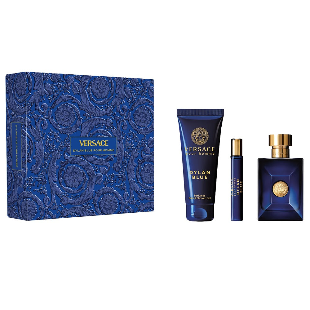 versace versace pour homme dylan blue woda toaletowa 100 ml   zestaw 