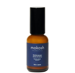 Mokosh Multikorygujące serum do twarzy Róża z jagodą 30ml