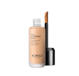 KIKO Milano Full Coverage 2-In-1 Foundation & Concealer mocno kryjący podkład i korektor 2 w 1 WB60 Warm Beige 25ml