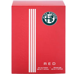 Alfa Romeo Red zestaw woda toaletowa spray 125ml + żel pod prysznic 90ml