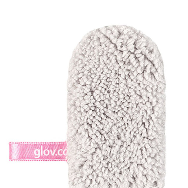 Glov Quick Treat mini-rękawiczka do korekt makijażu Silver Stone