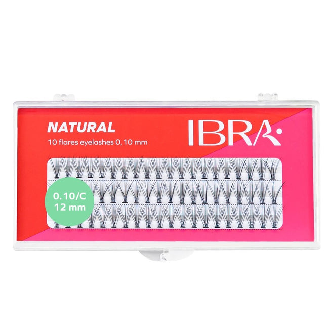 Ibra Kępki sztucznych rzęs Natural Knot-Free