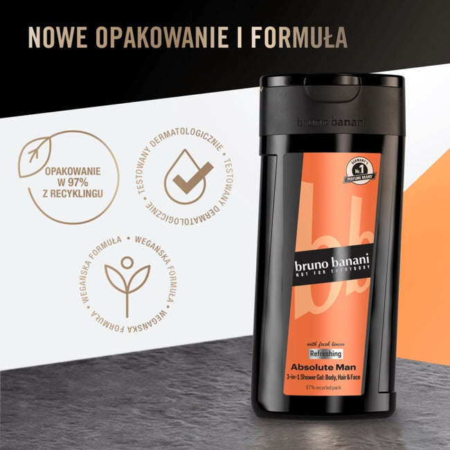 Bruno Banani Absolute Man żel pod prysznic 250ml