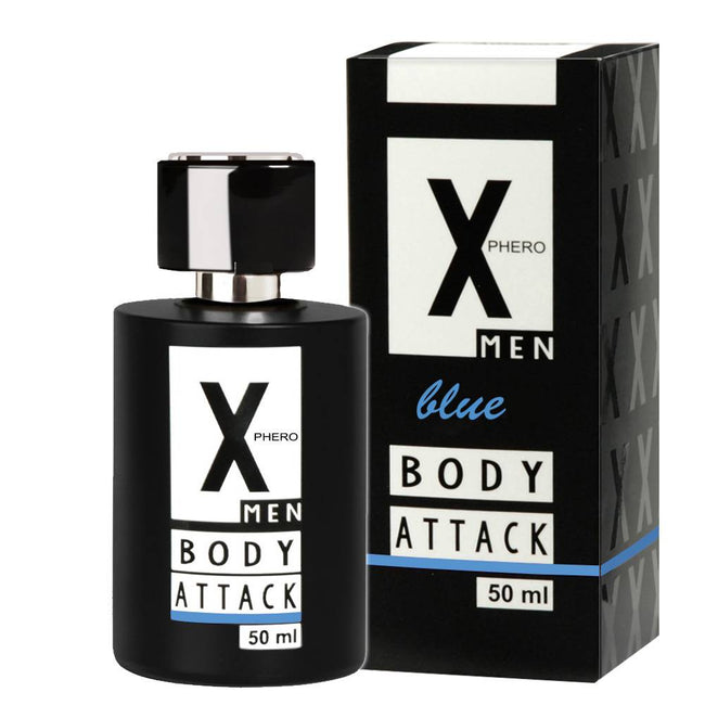 X-Phero Body Attack Blue perfumy z feromonami dla mężczyzn